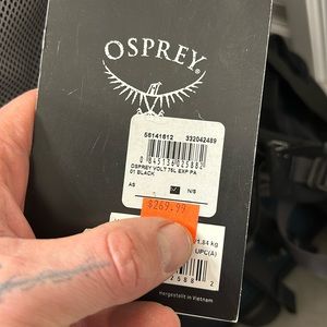 Osprey volt 75 brand new never worn